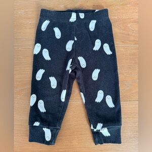 Carter's Black Ghost Print Leggings